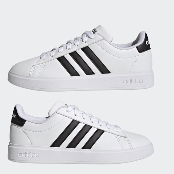 adidas Shoes - Adidas Grand Court 2.0 NWT black & white shoes women’s 9